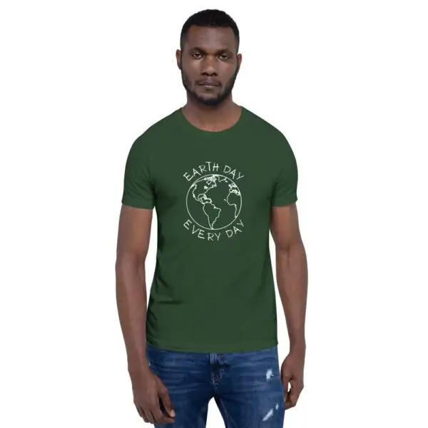 Earth Day Every Day 2 Simple Short-Sleeve Unisex T-Shirt - Image 13