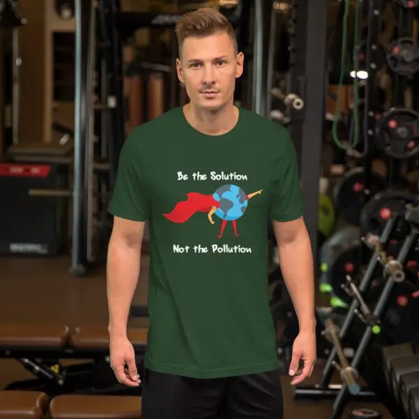 Be the Solution Short-Sleeve Unisex T-Shirt - Image 4