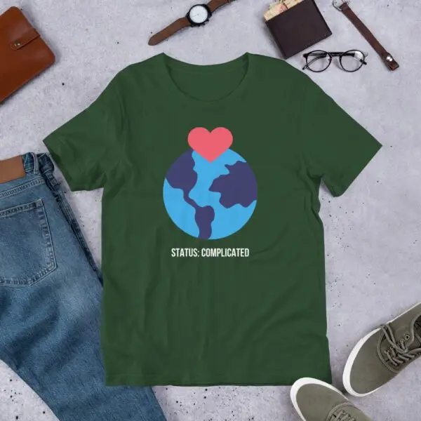 Earth Complicated Relationship Short-Sleeve Unisex T-Shirt - Image 4