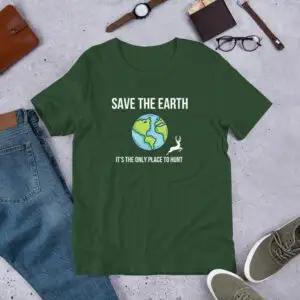 Earth Hunt Short-Sleeve Unisex T-Shirt