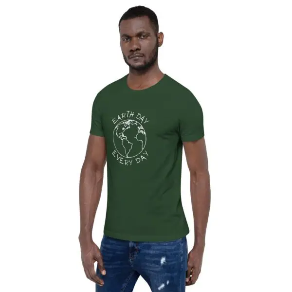 Earth Day Every Day 2 Simple Short-Sleeve Unisex T-Shirt - Image 14