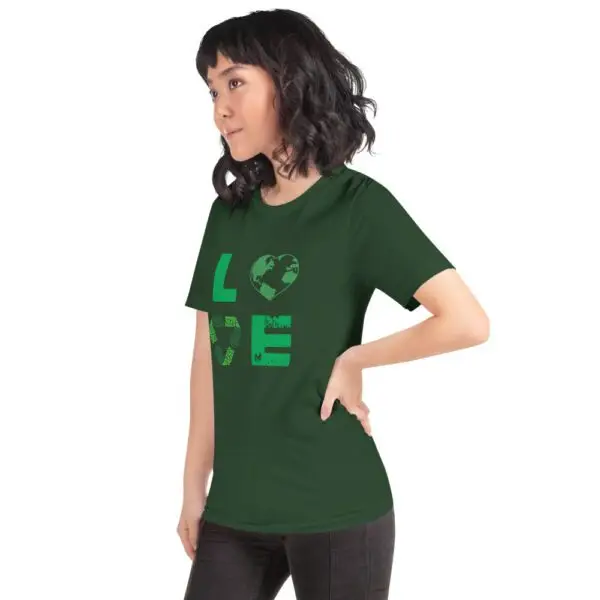 Earth Love Short-Sleeve Unisex T-Shirt - Image 11