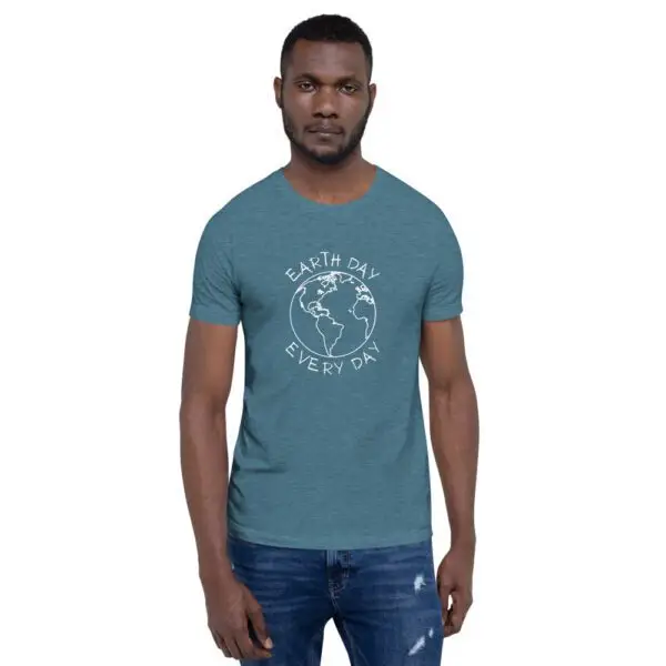 Earth Day Every Day 2 Simple Short-Sleeve Unisex T-Shirt - Image 34