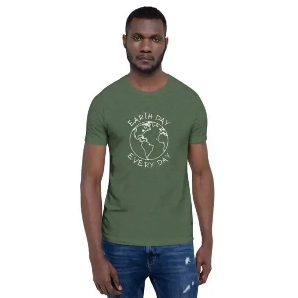 Earth Day Every Day 2 Simple Short-Sleeve Unisex T-Shirt - Image 31