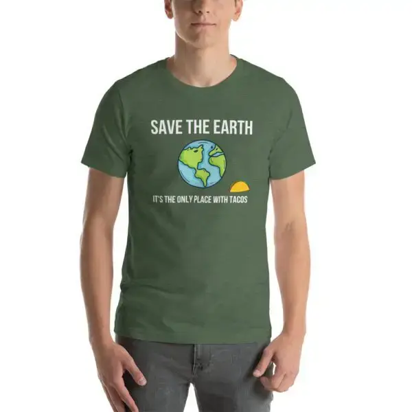 Earth Tacos Short-Sleeve Unisex T-Shirt - Image 8