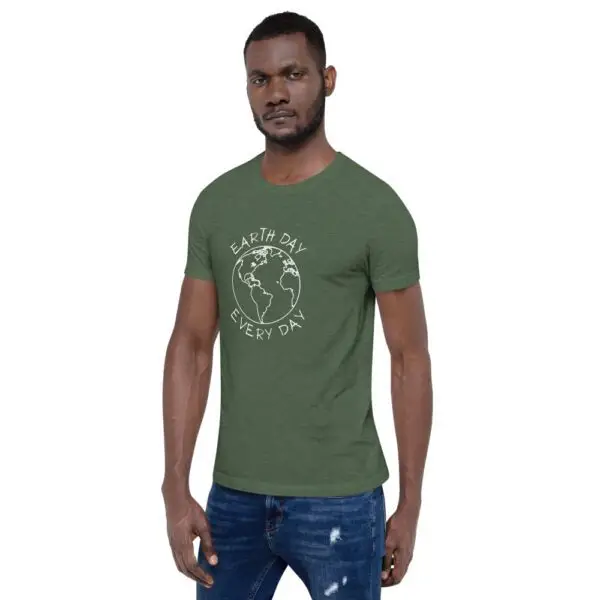 Earth Day Every Day 2 Simple Short-Sleeve Unisex T-Shirt - Image 32