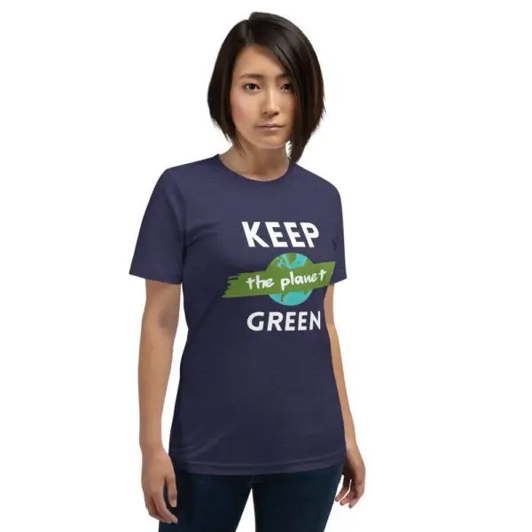 Keep the Planet Green Short-Sleeve Unisex T-Shirt - Image 5