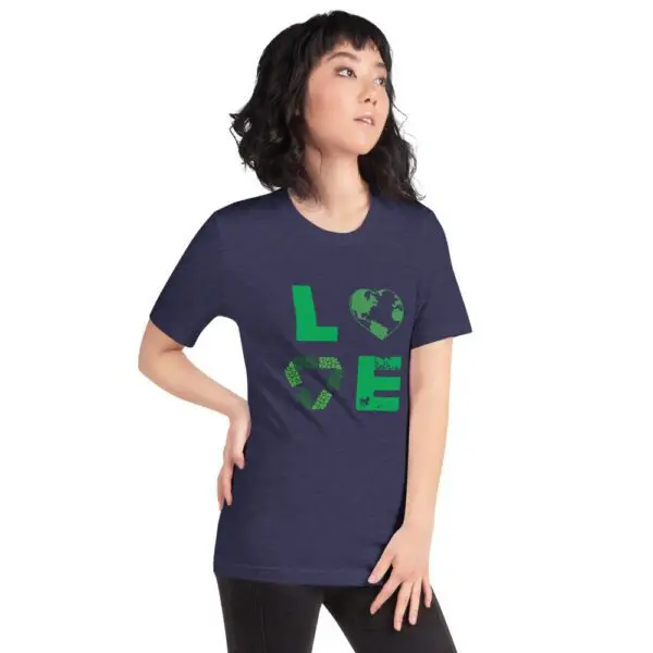 Earth Love Short-Sleeve Unisex T-Shirt - Image 15
