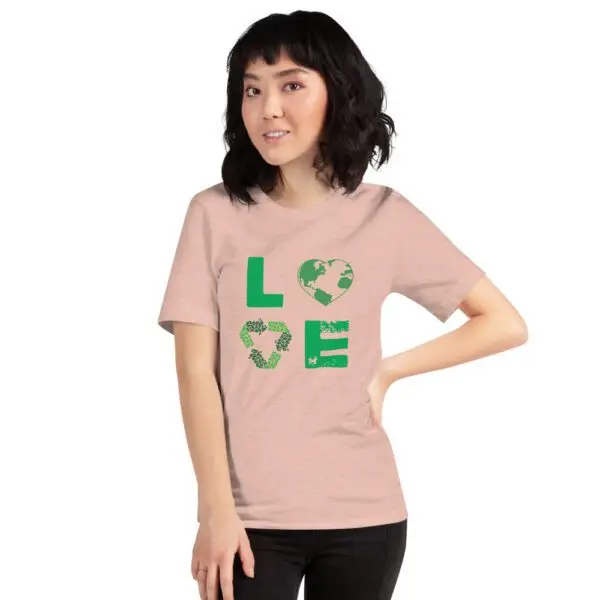 Earth Love Short-Sleeve Unisex T-Shirt - Image 22