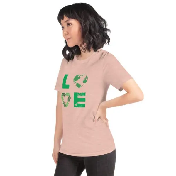 Earth Love Short-Sleeve Unisex T-Shirt - Image 23
