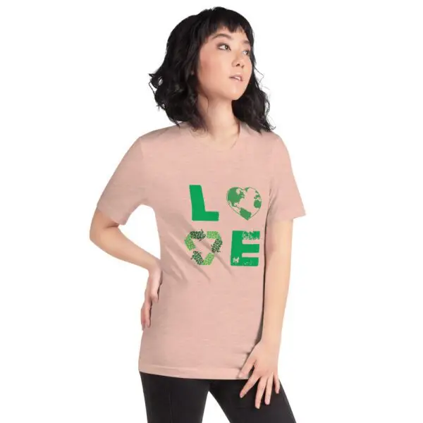 Earth Love Short-Sleeve Unisex T-Shirt - Image 24
