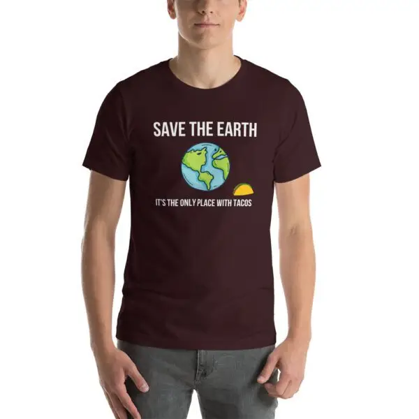 Earth Tacos Short-Sleeve Unisex T-Shirt - Image 2