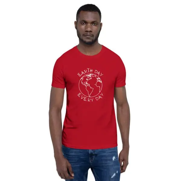 Earth Day Every Day 2 Simple Short-Sleeve Unisex T-Shirt - Image 10