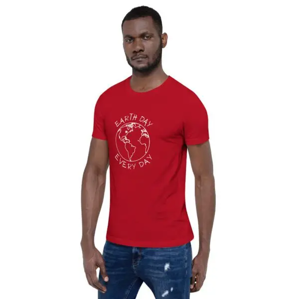 Earth Day Every Day 2 Simple Short-Sleeve Unisex T-Shirt - Image 11