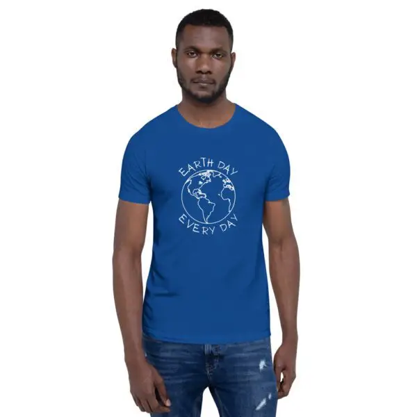 Earth Day Every Day 2 Simple Short-Sleeve Unisex T-Shirt - Image 19