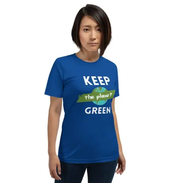 Keep the Planet Green Short-Sleeve Unisex T-Shirt - Image 6