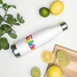Gayfather LGBTQIA Pride Stainless Steel Water Bottle