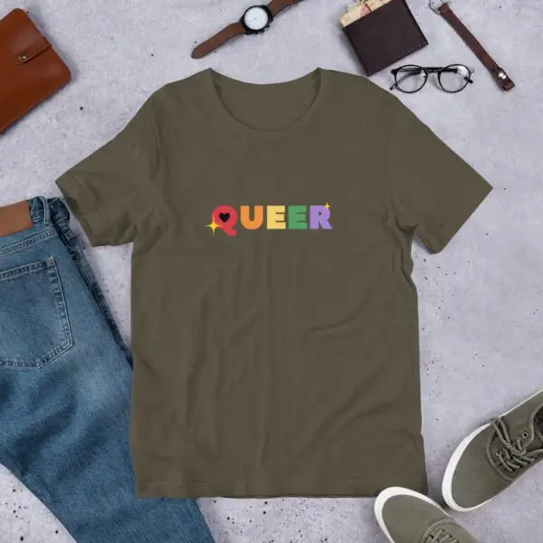 Queer LGBTQIA Pride Short-Sleeve Unisex T-Shirt - Image 6