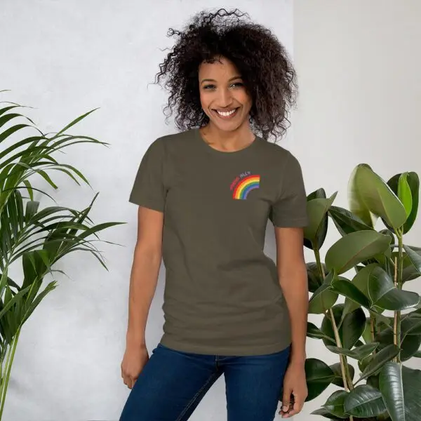 Proud Ally LGBTQIA Pride Short-Sleeve Unisex T-Shirt - Image 6