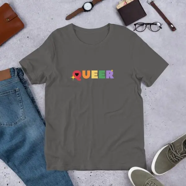Queer LGBTQIA Pride Short-Sleeve Unisex T-Shirt - Image 7