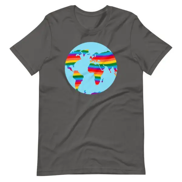 Gay the Planet LGBTQIA Pride Short-Sleeve Unisex T-Shirt - Image 6