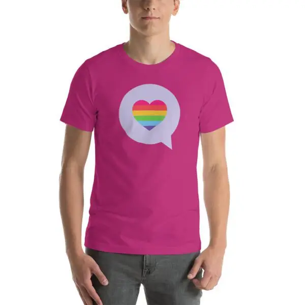 Pride Bubble LGBTQIA Pride Short-Sleeve Unisex T-Shirt - Image 7