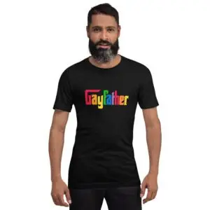 Gayfather LGBTQIA Pride Short-Sleeve Unisex T-Shirt