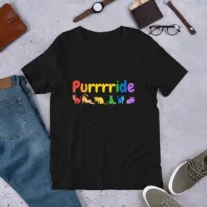 Purride LGBTQIA Pride Short-Sleeve Unisex T-Shirt