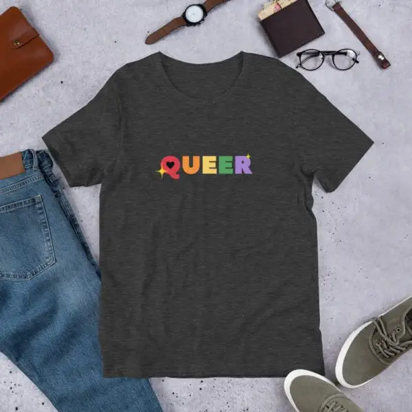 Queer LGBTQIA Pride Short-Sleeve Unisex T-Shirt - Image 5