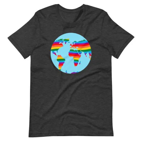Gay the Planet LGBTQIA Pride Short-Sleeve Unisex T-Shirt