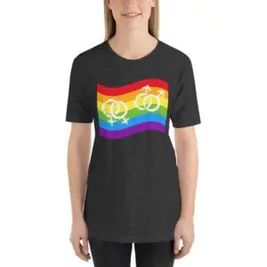 Gay Flag LGBTQIA Pride Short-Sleeve Unisex T-Shirt