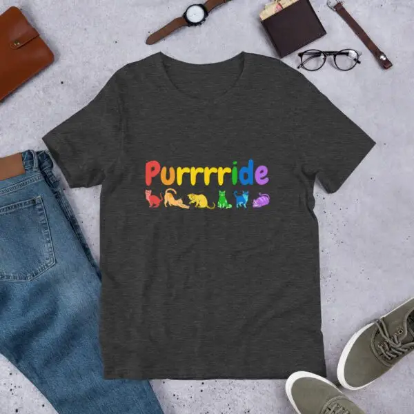 Purride LGBTQIA Pride Short-Sleeve Unisex T-Shirt - Image 5