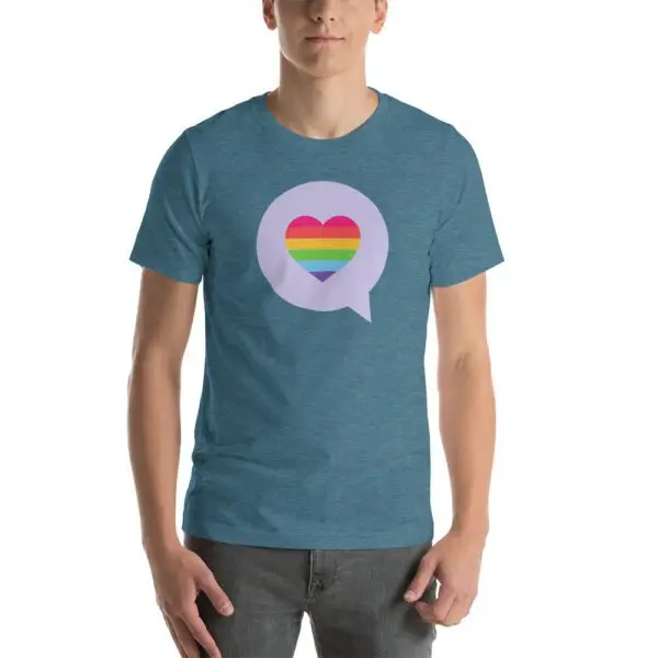Pride Bubble LGBTQIA Pride Short-Sleeve Unisex T-Shirt - Image 8