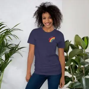 Proud Ally LGBTQIA Pride Short-Sleeve Unisex T-Shirt