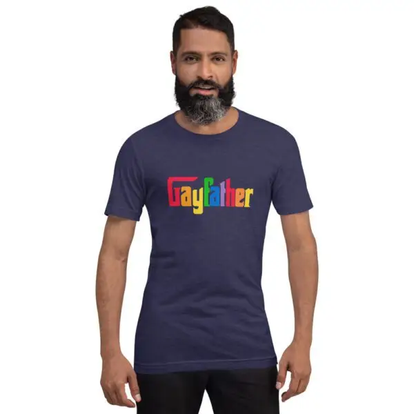 Gayfather LGBTQIA Pride Short-Sleeve Unisex T-Shirt - Image 3