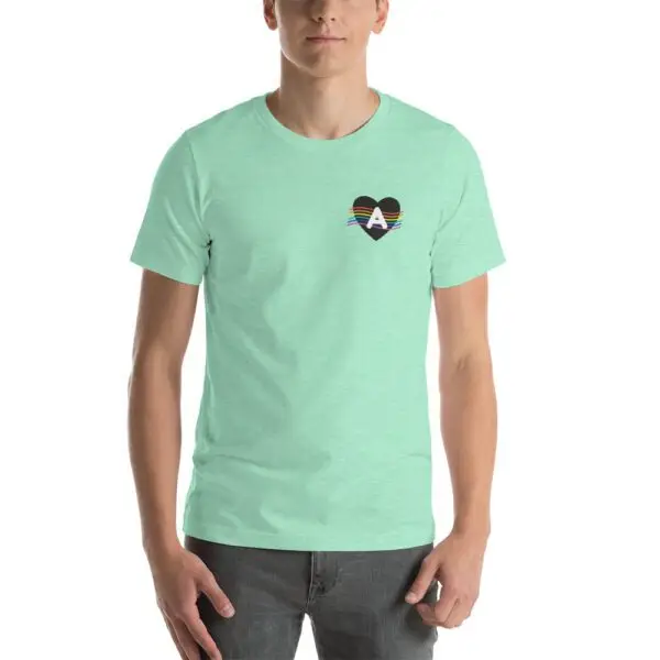 A Ally LGBTQIA Pride Short-Sleeve Unisex T-Shirt - Image 6