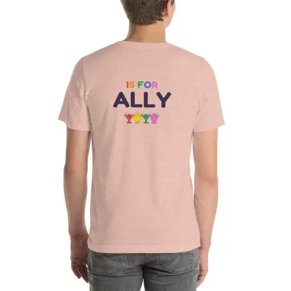 A Ally LGBTQIA Pride Short-Sleeve Unisex T-Shirt - Image 5