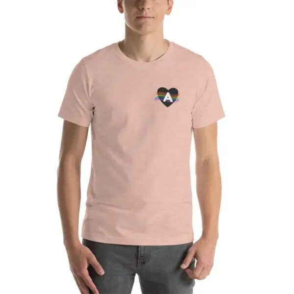 A Ally LGBTQIA Pride Short-Sleeve Unisex T-Shirt - Image 4