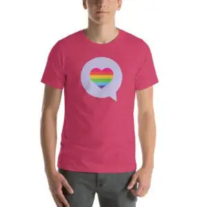 Pride Bubble LGBTQIA Pride Short-Sleeve Unisex T-Shirt