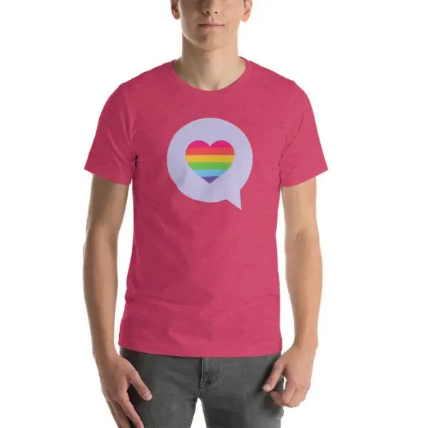 Pride Bubble LGBTQIA Pride Short-Sleeve Unisex T-Shirt