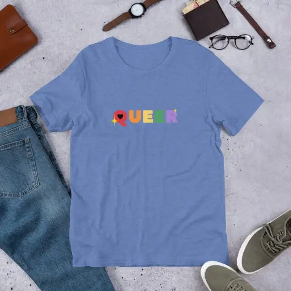 Queer LGBTQIA Pride Short-Sleeve Unisex T-Shirt - Image 9