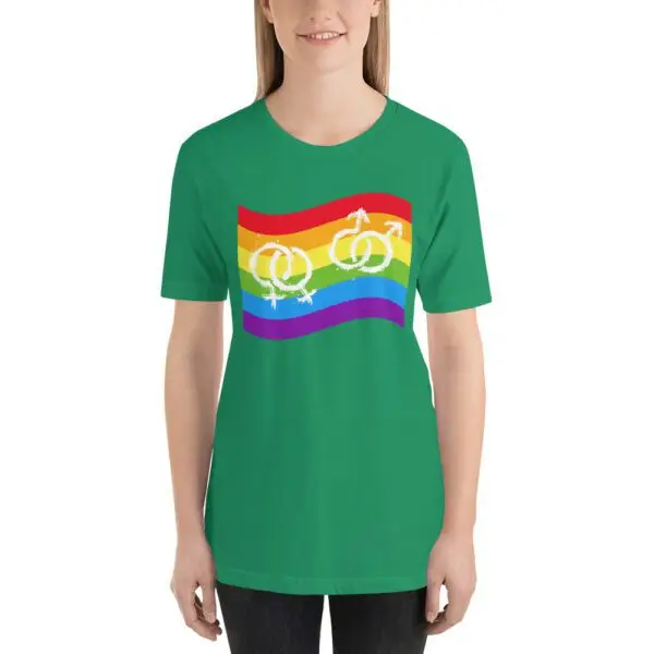 Gay Flag LGBTQIA Pride Short-Sleeve Unisex T-Shirt - Image 8