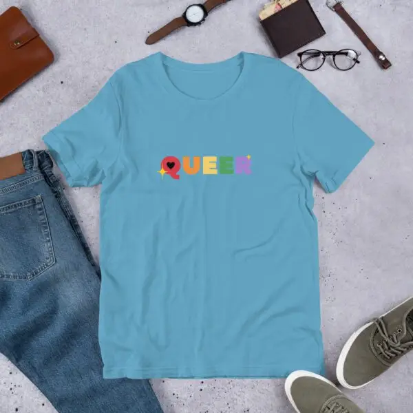 Queer LGBTQIA Pride Short-Sleeve Unisex T-Shirt - Image 10