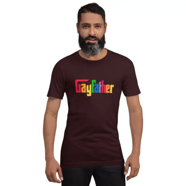 Gayfather LGBTQIA Pride Short-Sleeve Unisex T-Shirt - Image 2
