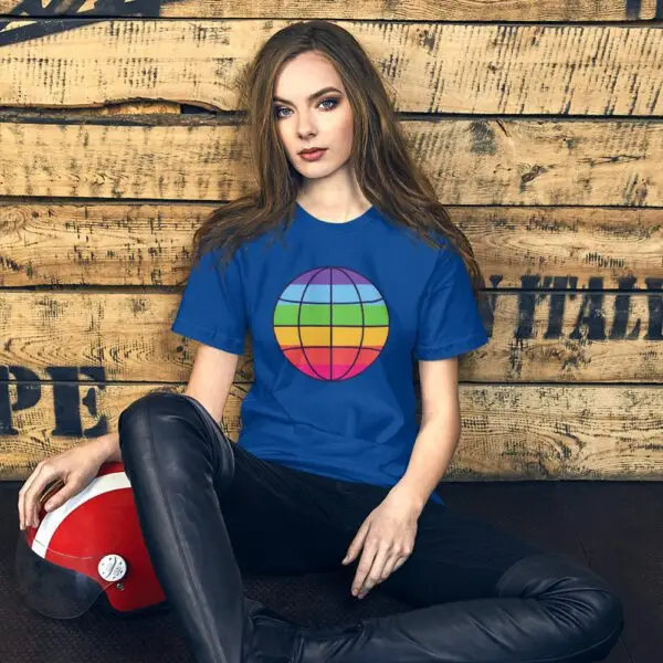 Gay the Planet LGBTQIA Pride Short-Sleeve Unisex T-Shirt - Image 5