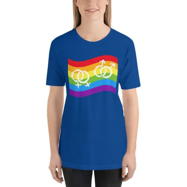 Gay Flag LGBTQIA Pride Short-Sleeve Unisex T-Shirt - Image 6