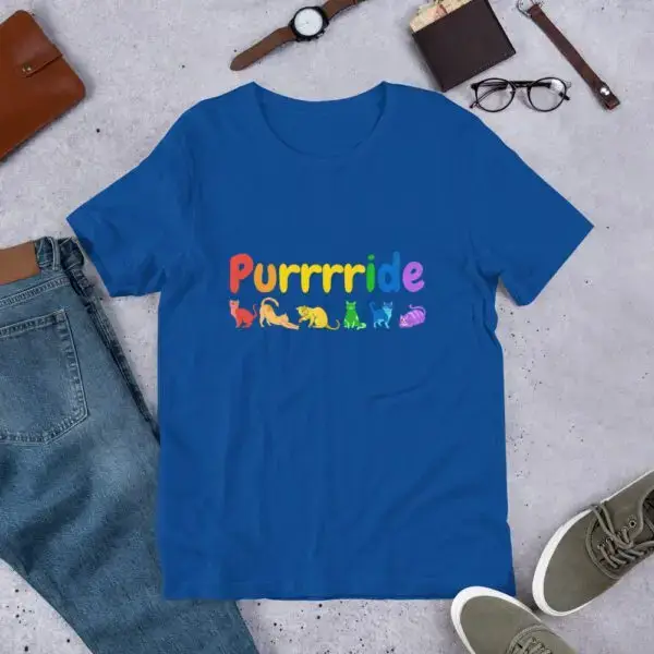 Purride LGBTQIA Pride Short-Sleeve Unisex T-Shirt - Image 4