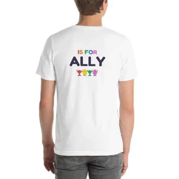 A Ally LGBTQIA Pride Short-Sleeve Unisex T-Shirt - Image 8