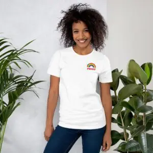 Pride Rainbow LGBTQIA Pride Short-Sleeve Unisex T-Shirt