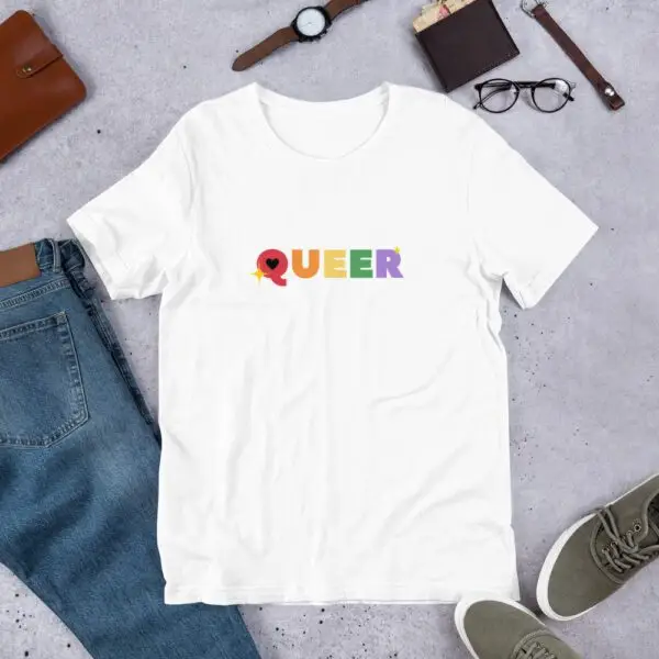 Queer LGBTQIA Pride Short-Sleeve Unisex T-Shirt - Image 14